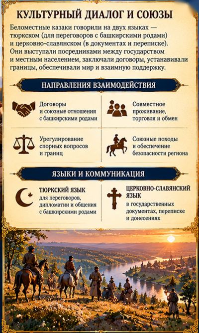 Культурный диалог и союзы: направления взаимодействия, тюркский и церковно-славянский языки